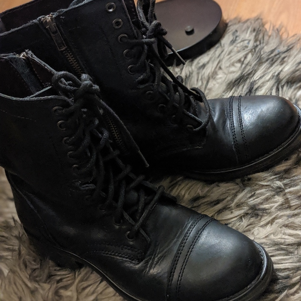 Steve Madden Combat Boots